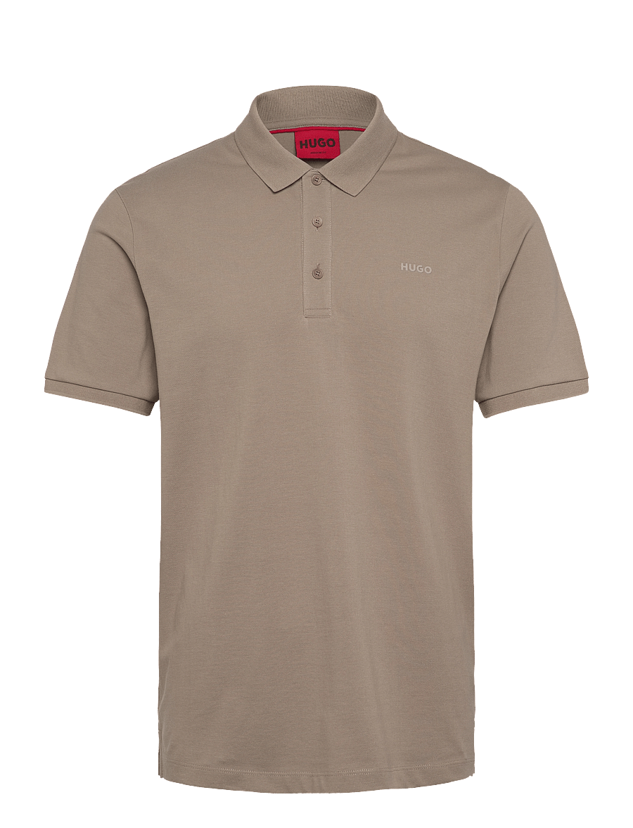 HUGO - Donos222 - kurzärmelig - medium brown - 0