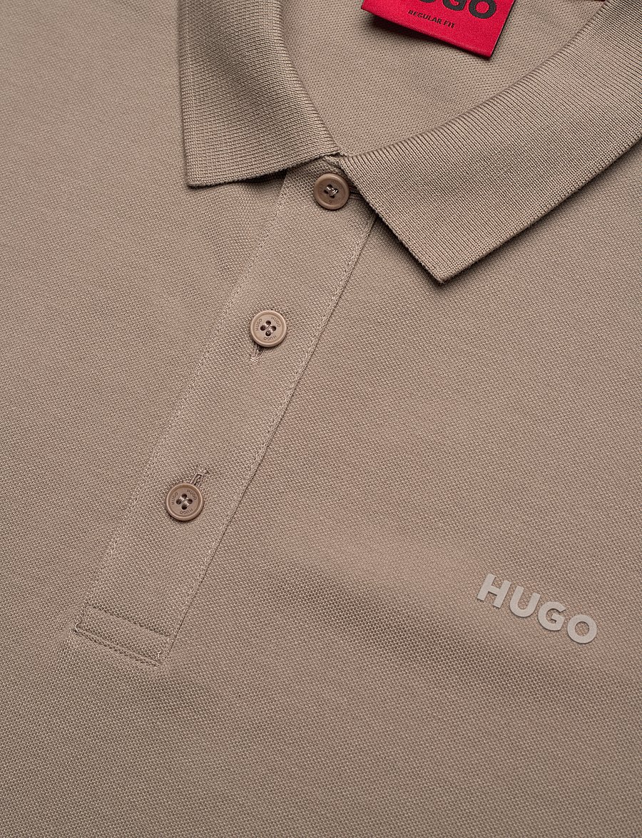 HUGO - Donos222 - kurzärmelig - medium brown - 2