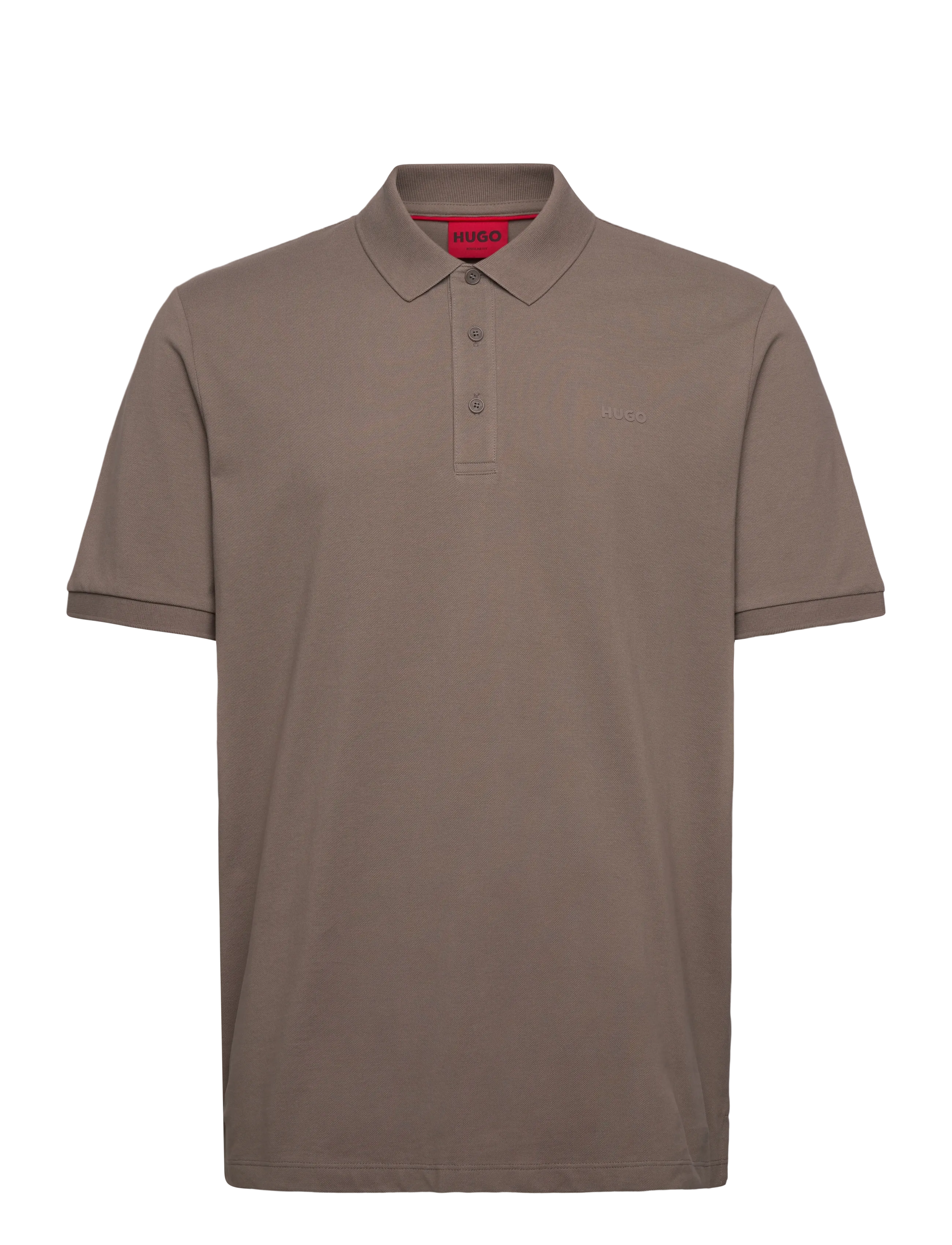 HUGO Donos222 - Poloer - MEDIUM GREY / beige