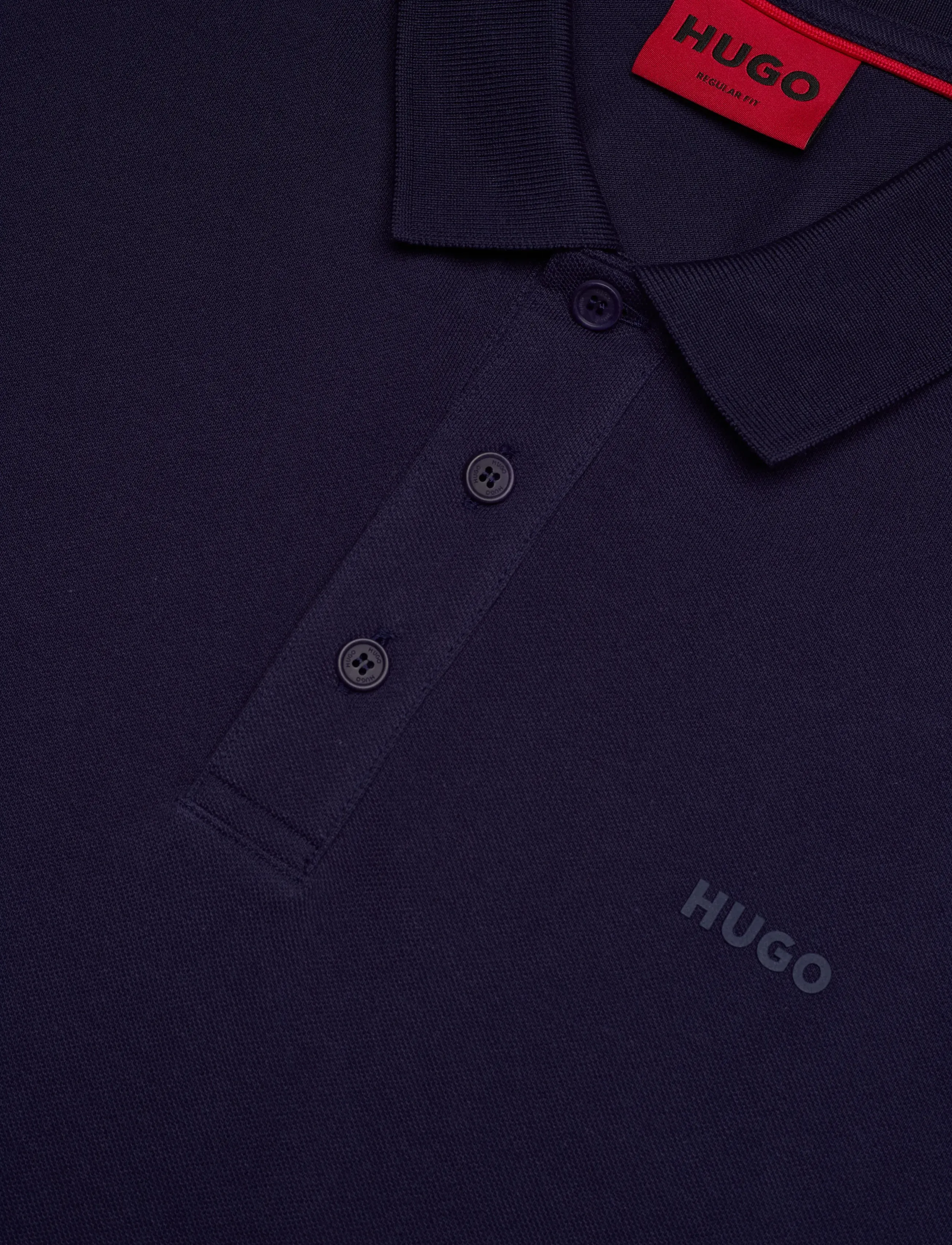 HUGO - Donos222 - kortærmede poloer - navy - 2