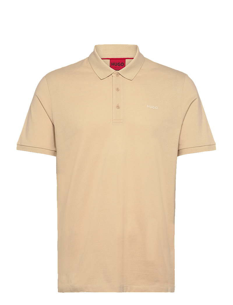 HUGO - Donos222 - kortærmede t-shirts - open beige - 0