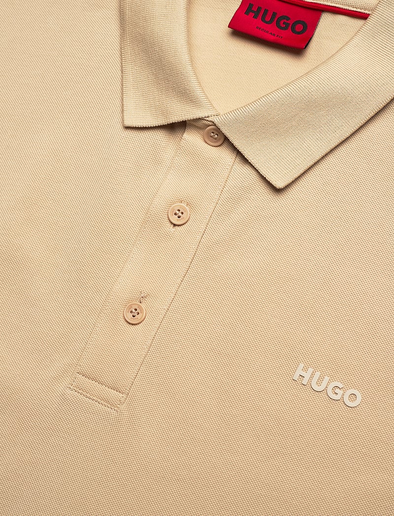 HUGO - Donos222 - kortærmede t-shirts - open beige - 2