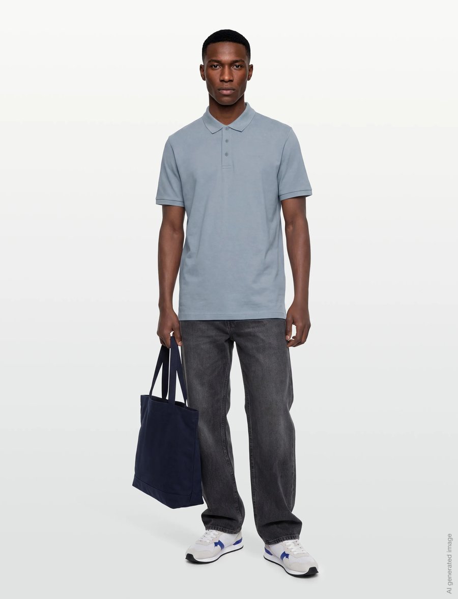 HUGO - Donos222 - kortærmede t-shirts - open blue - 0