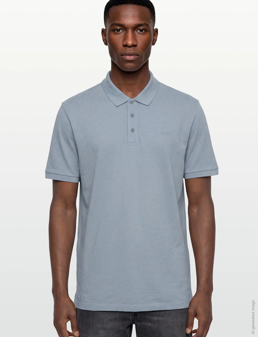 HUGO - Donos222 - kortærmede t-shirts - open blue - 3