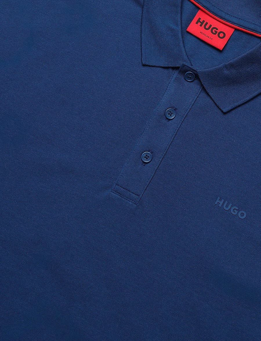 HUGO - Donos222 - kurzärmelige t-shirts - open blue - 2