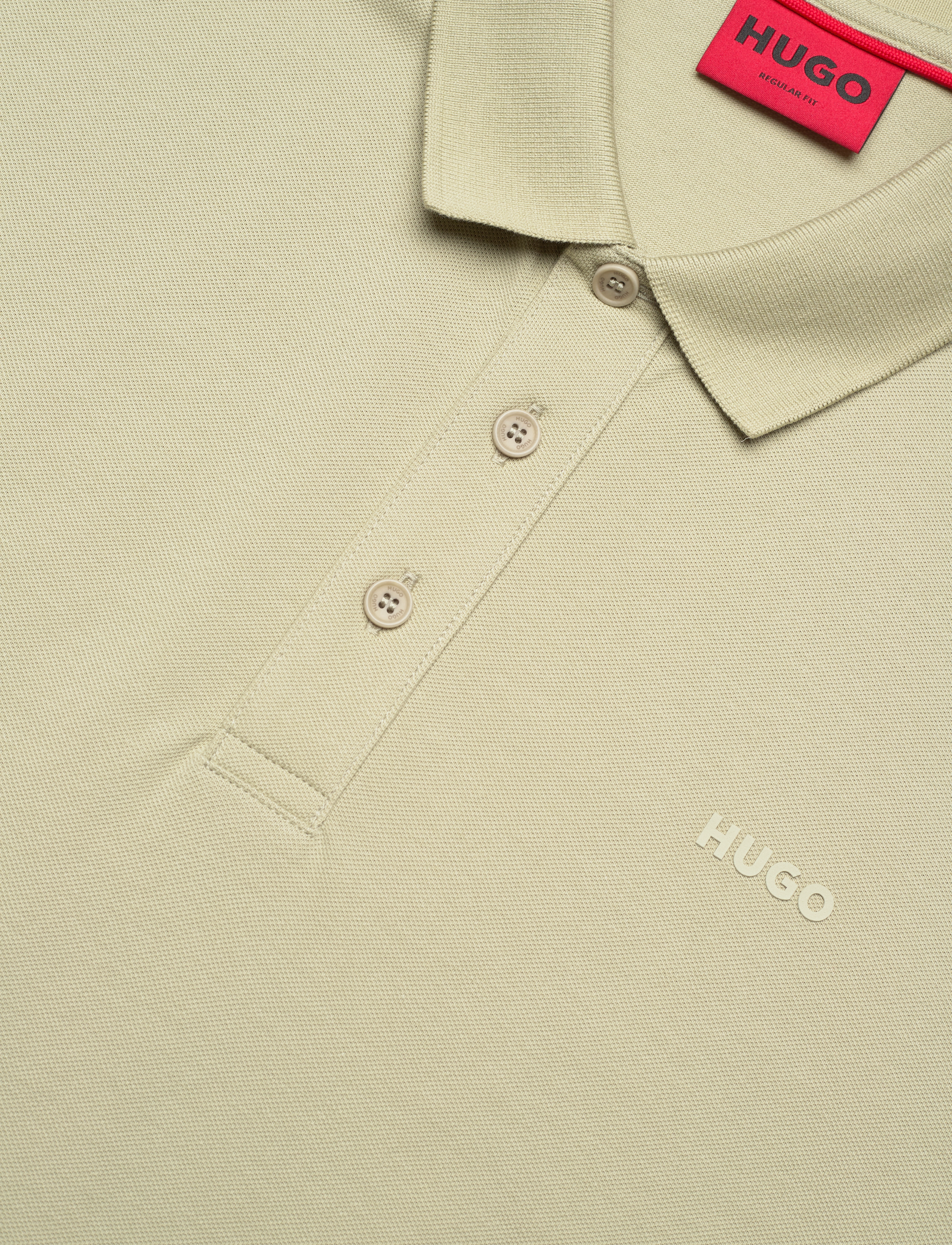 HUGO - Donos222 - short-sleeved t-shirts - open green - 2