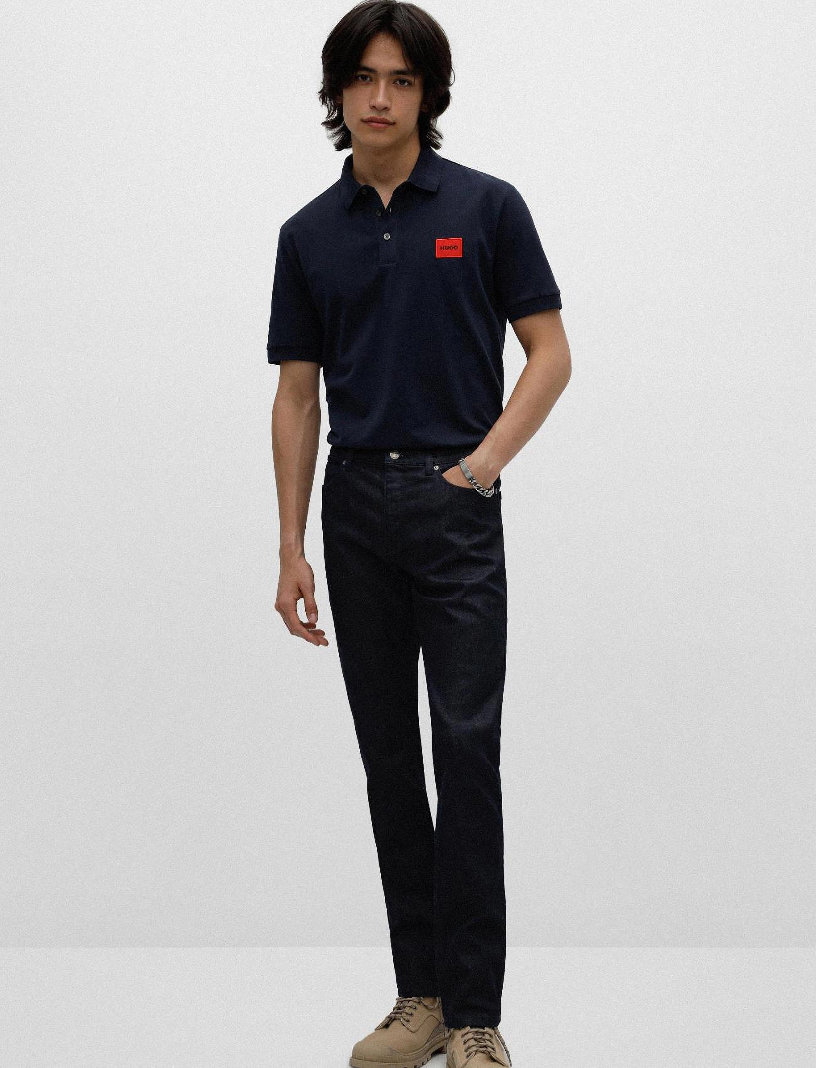HUGO Dereso222, S, Blue, Poloer > Kortærmede, Herre