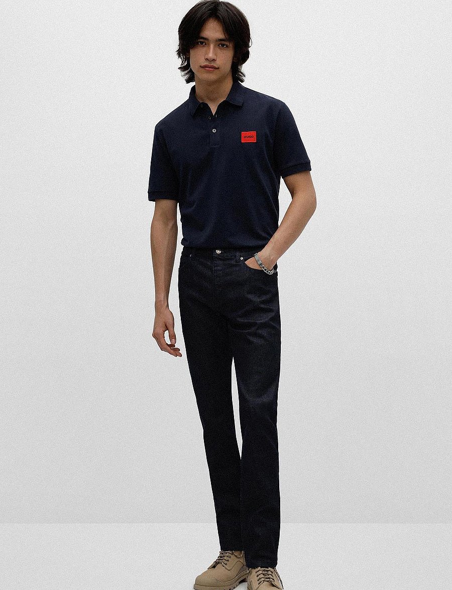 HUGO - Dereso222 - kurzärmelig - dark blue - 0