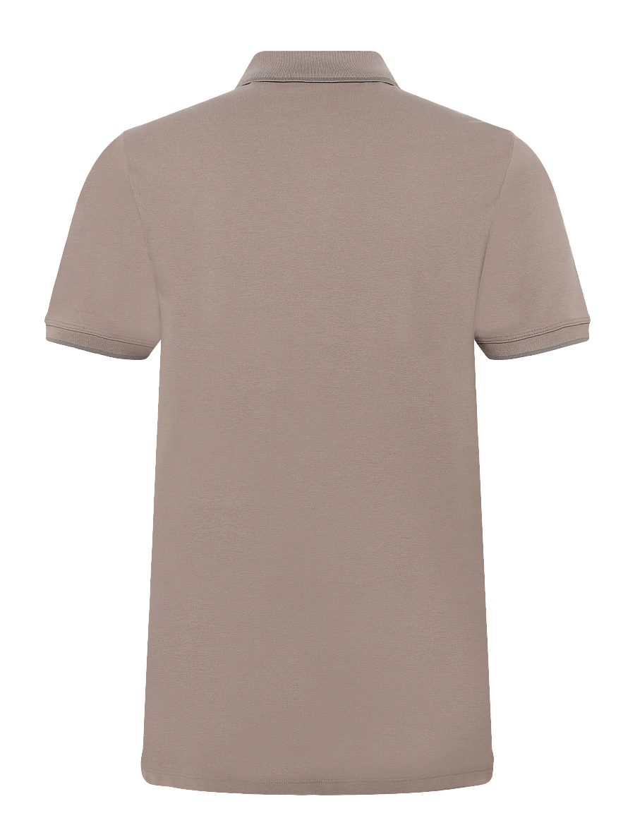 HUGO - Dinoso222 - kortærmede poloer - light/pastel brown - 2