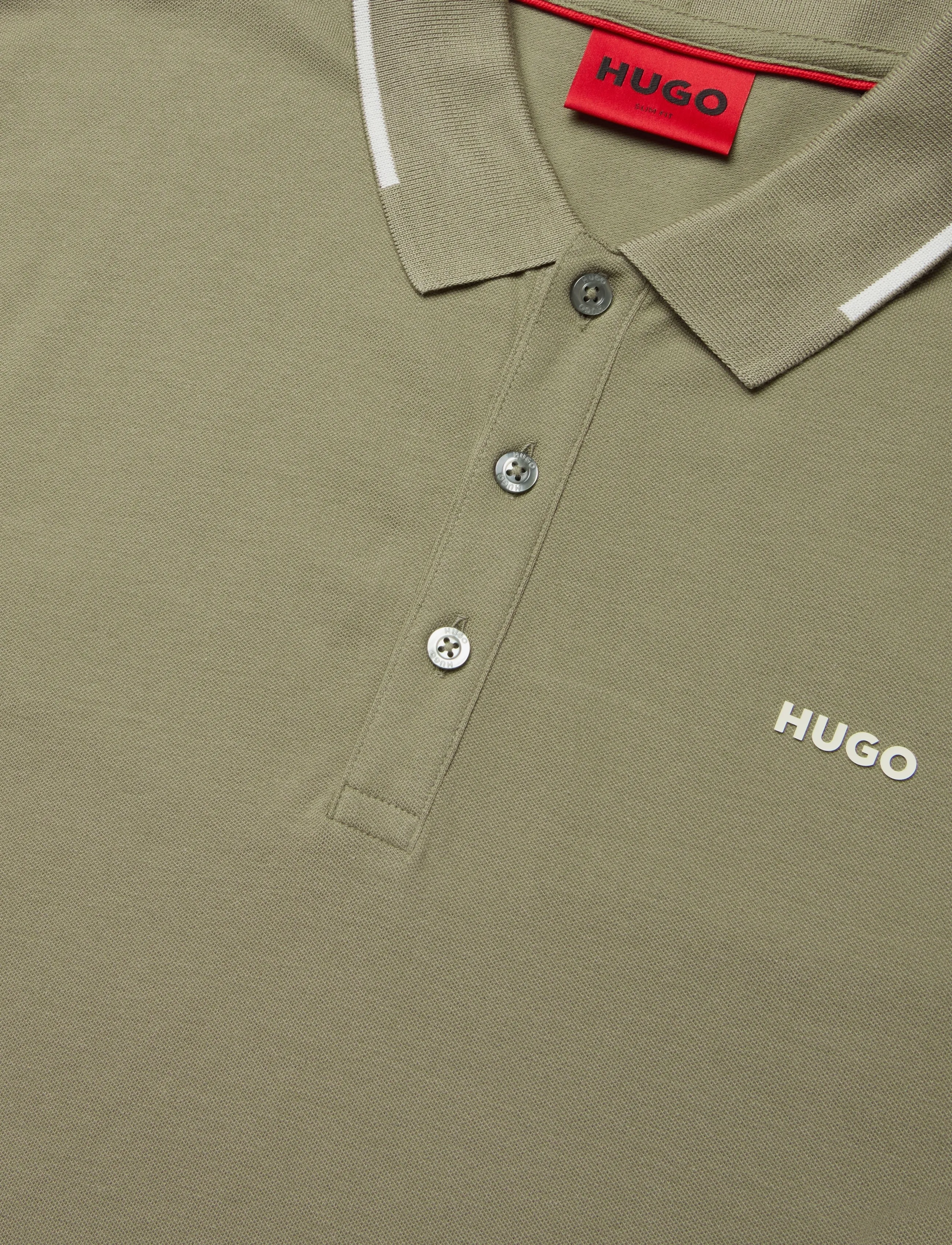 HUGO - Dinoso222 - kurzärmelig - medium brown - 2