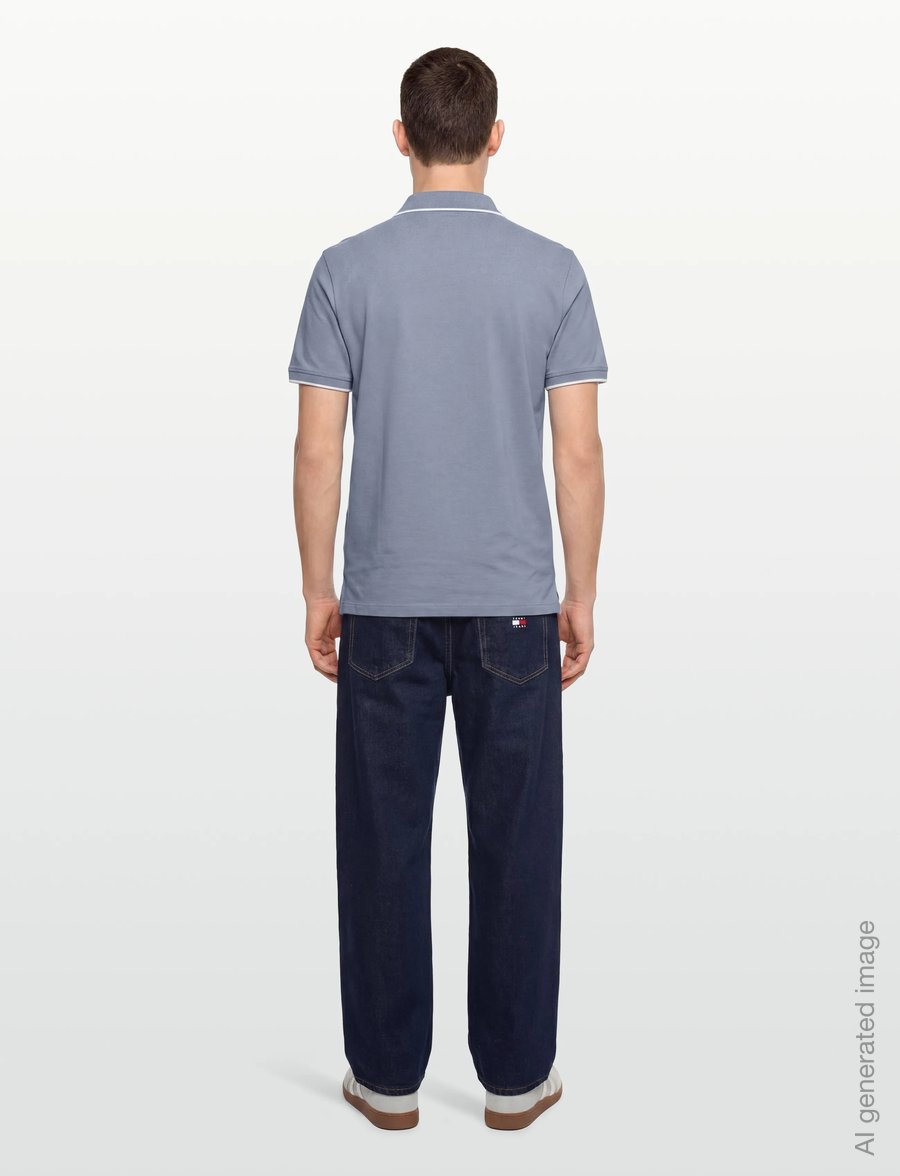 HUGO - Dinoso222 - kortærmede poloer - open blue - 4