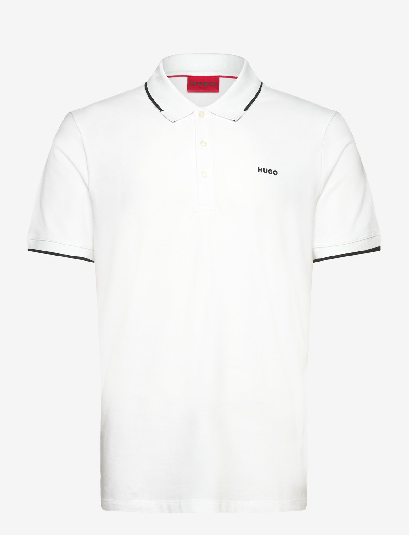 HUGO - Dinoso222 - kortærmede poloer - white - 0