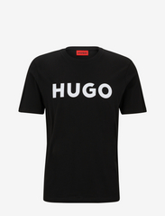 HUGO - Dulivio - kortärmade t-shirts - black - 0