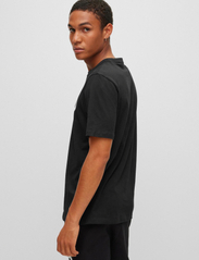 HUGO - Dulivio - kortärmade t-shirts - black - 5