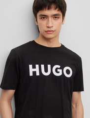 HUGO - Dulivio - kortärmade t-shirts - black - 6