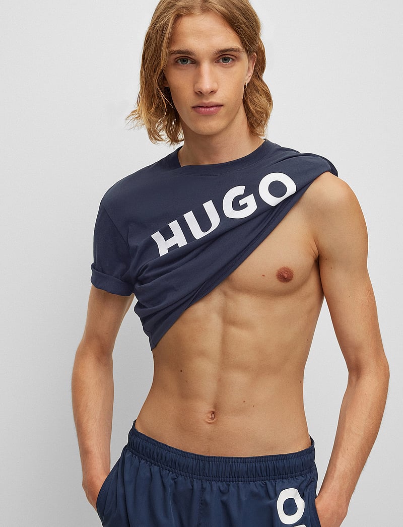 HUGO - Dulivio - kortærmede t-shirts - dark blue - 3