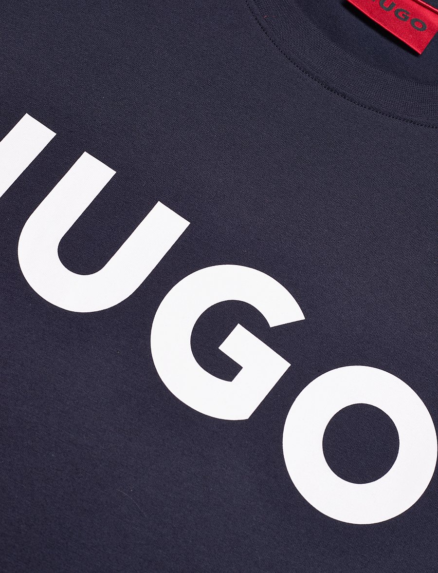 HUGO - Dulivio - kurzärmelige t-shirts - dark blue - 5