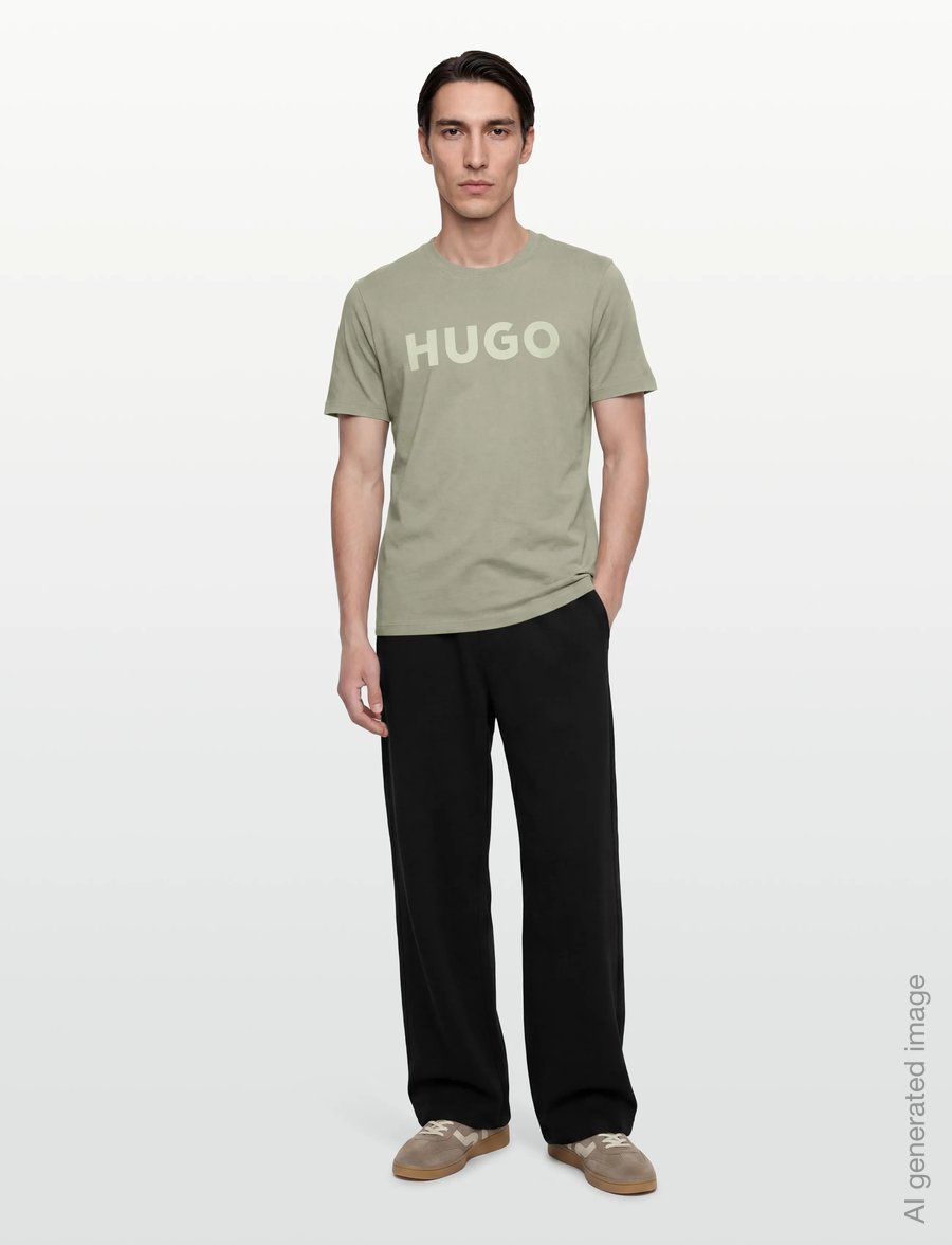 HUGO - Dulivio - lühikeste varrukatega t-särgid - light/pastel green - 0