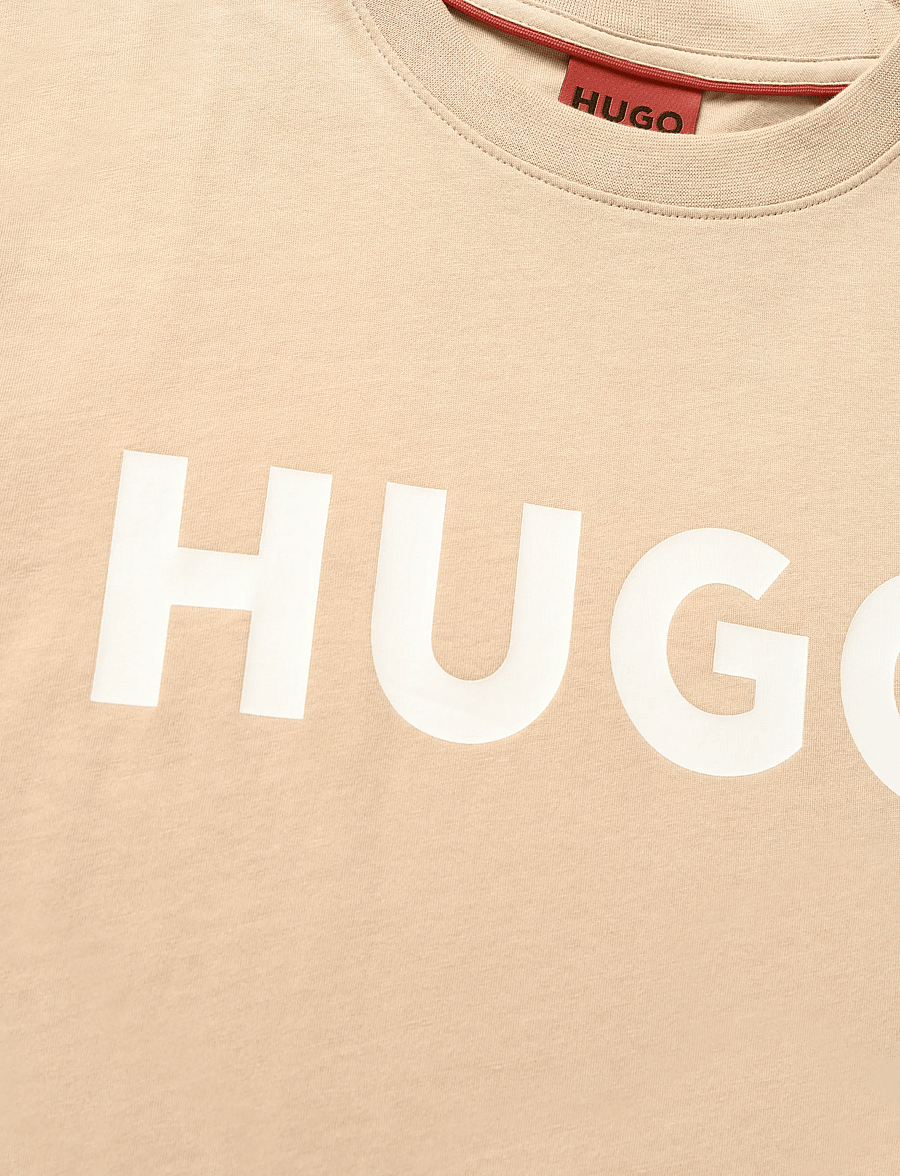 HUGO - Dulivio - kortærmede t-shirts - medium beige - 5