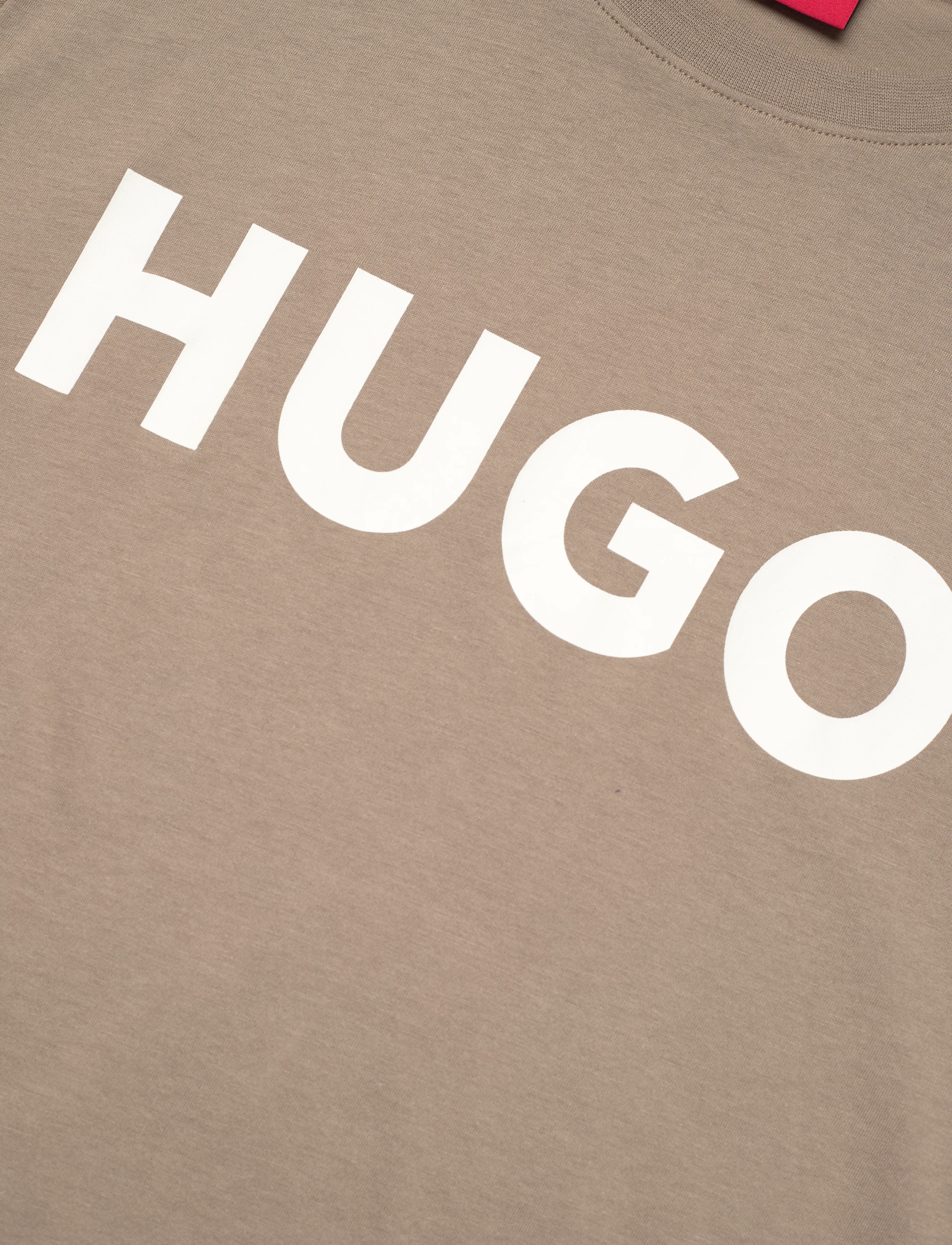 HUGO - Dulivio - kortärmade t-shirts - medium brown - 2