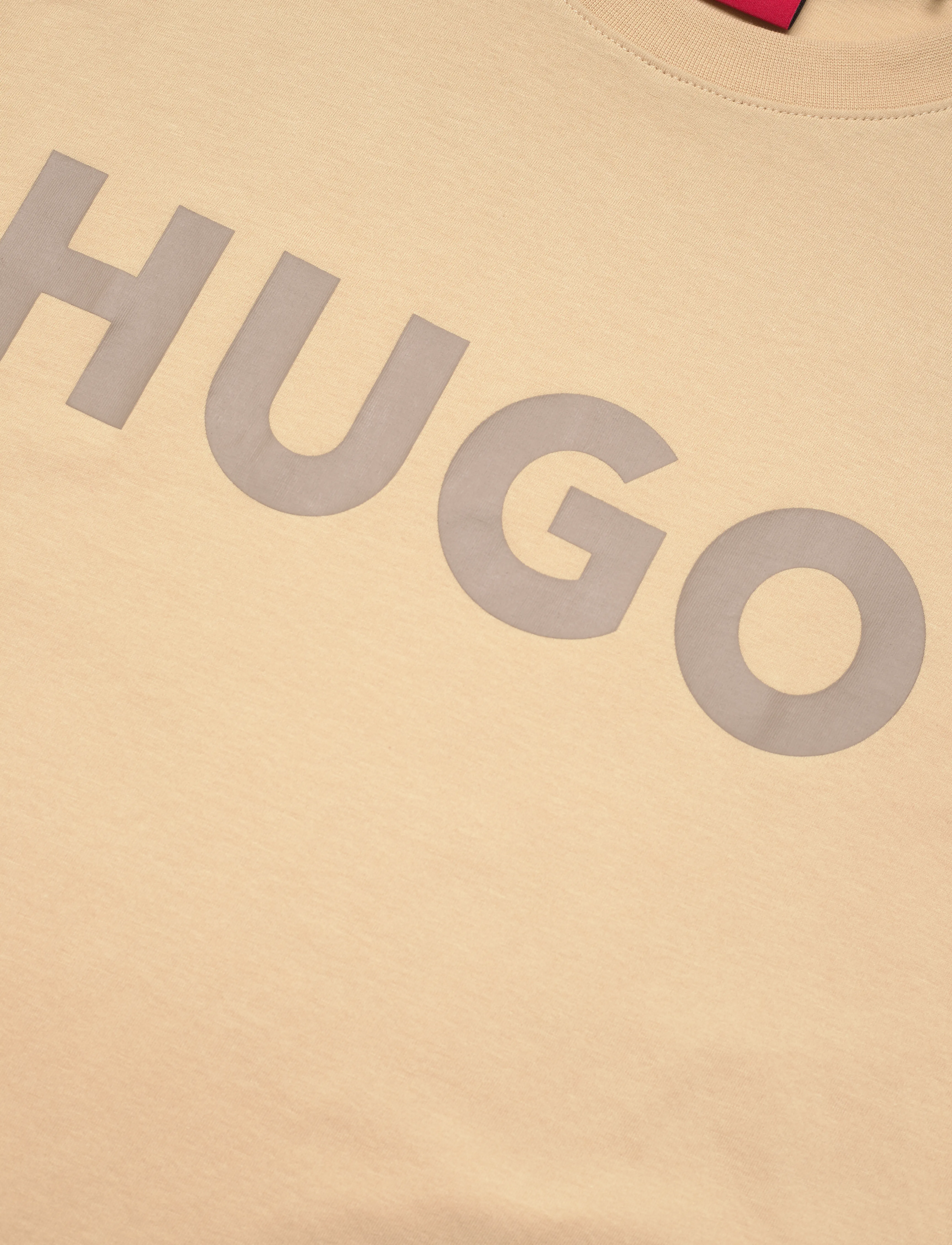 HUGO - Dulivio - lühikeste varrukatega t-särgid - open beige - 2