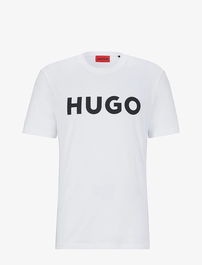 HUGO - Dulivio - kortärmade t-shirts - open white - 1