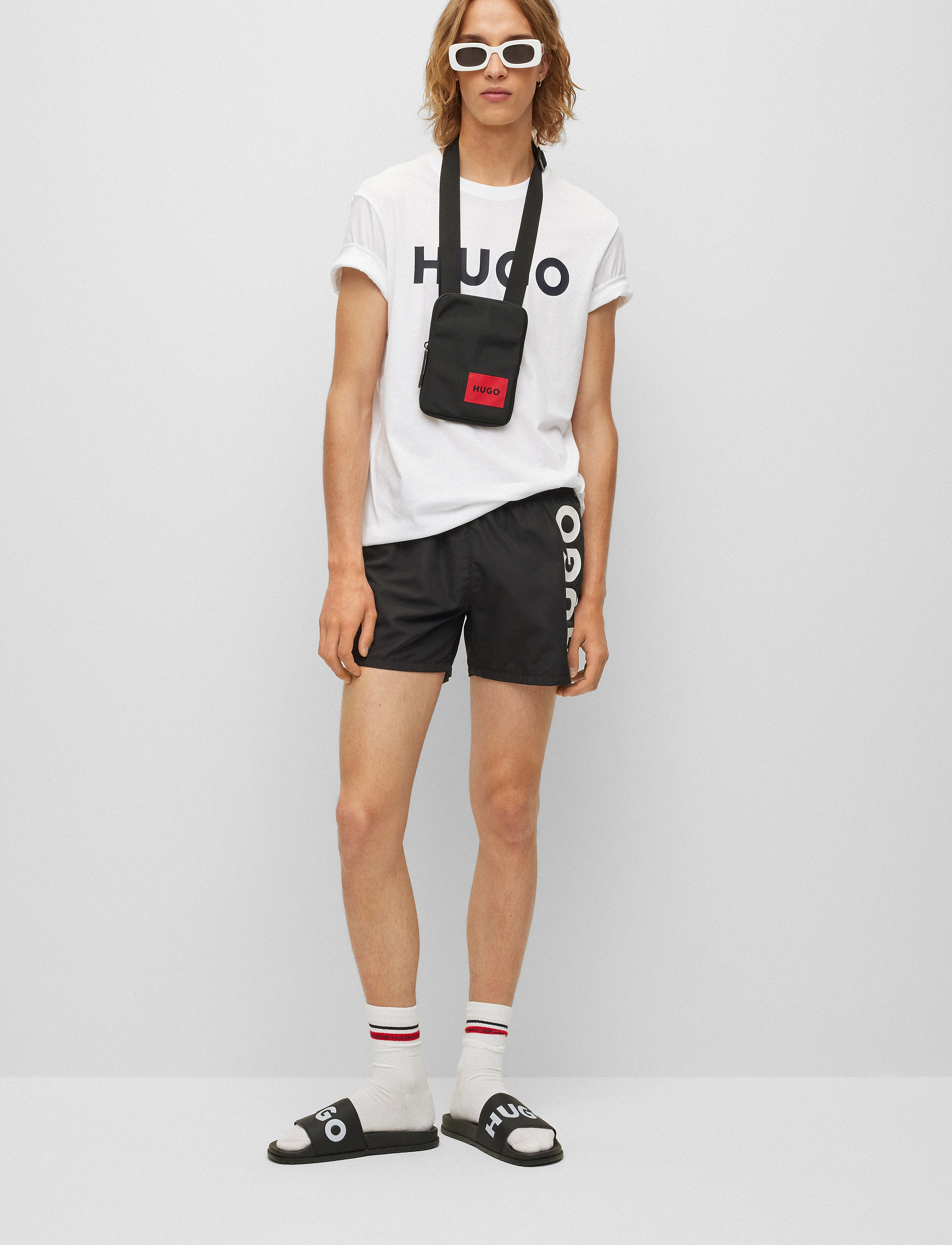 HUGO Dulivio - T-särgid - OPEN WHITE / white