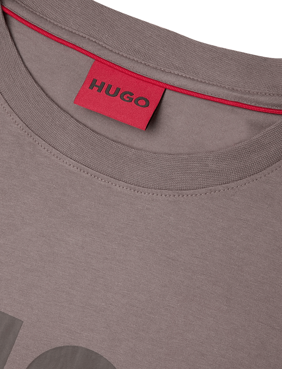 HUGO - Dulivio - lühikeste varrukatega t-särgid - rust/copper - 2