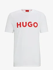 HUGO - Dulivio - kortärmade t-shirts - white - 0