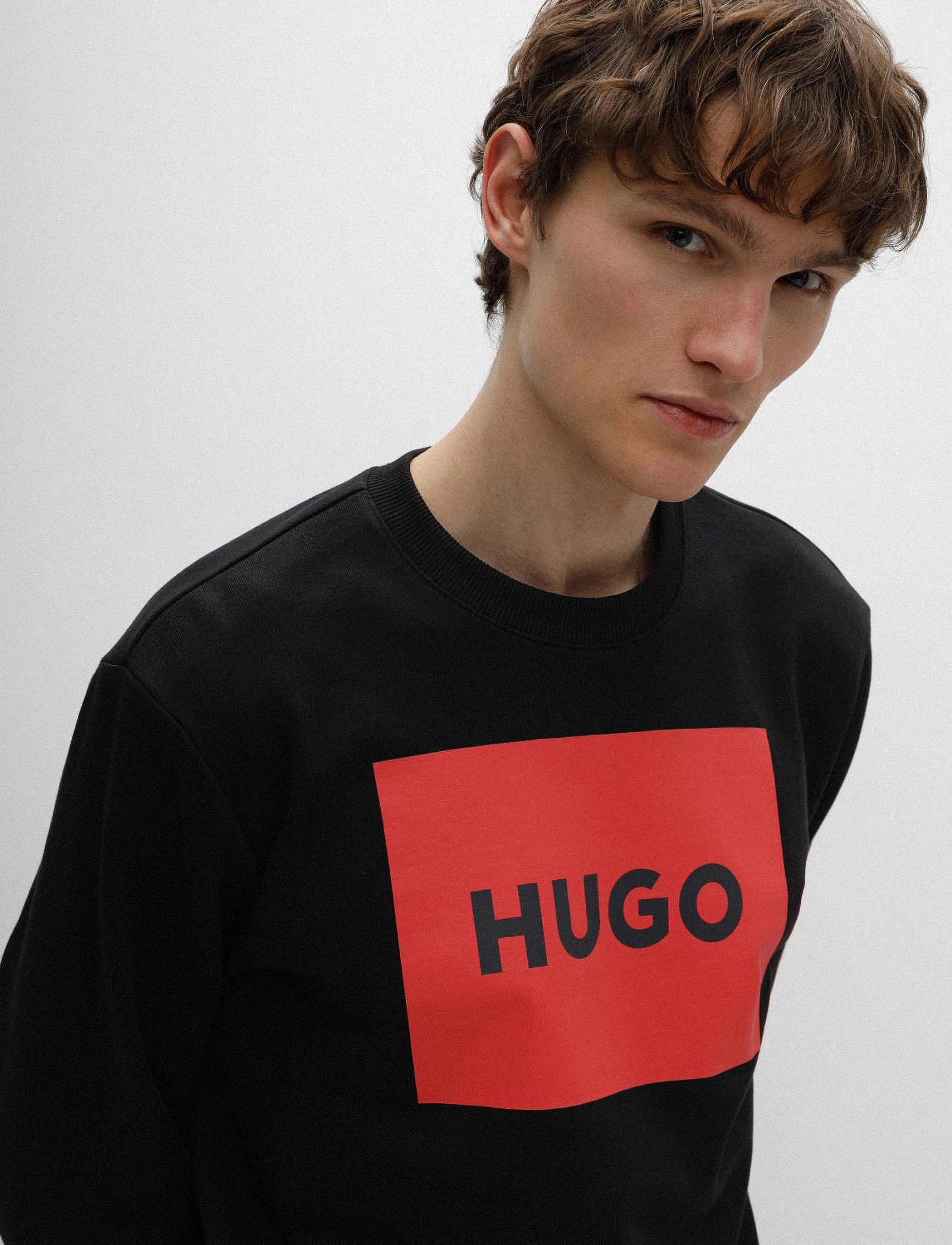 HUGO - Duragol222 - sweatshirts - black - 3
