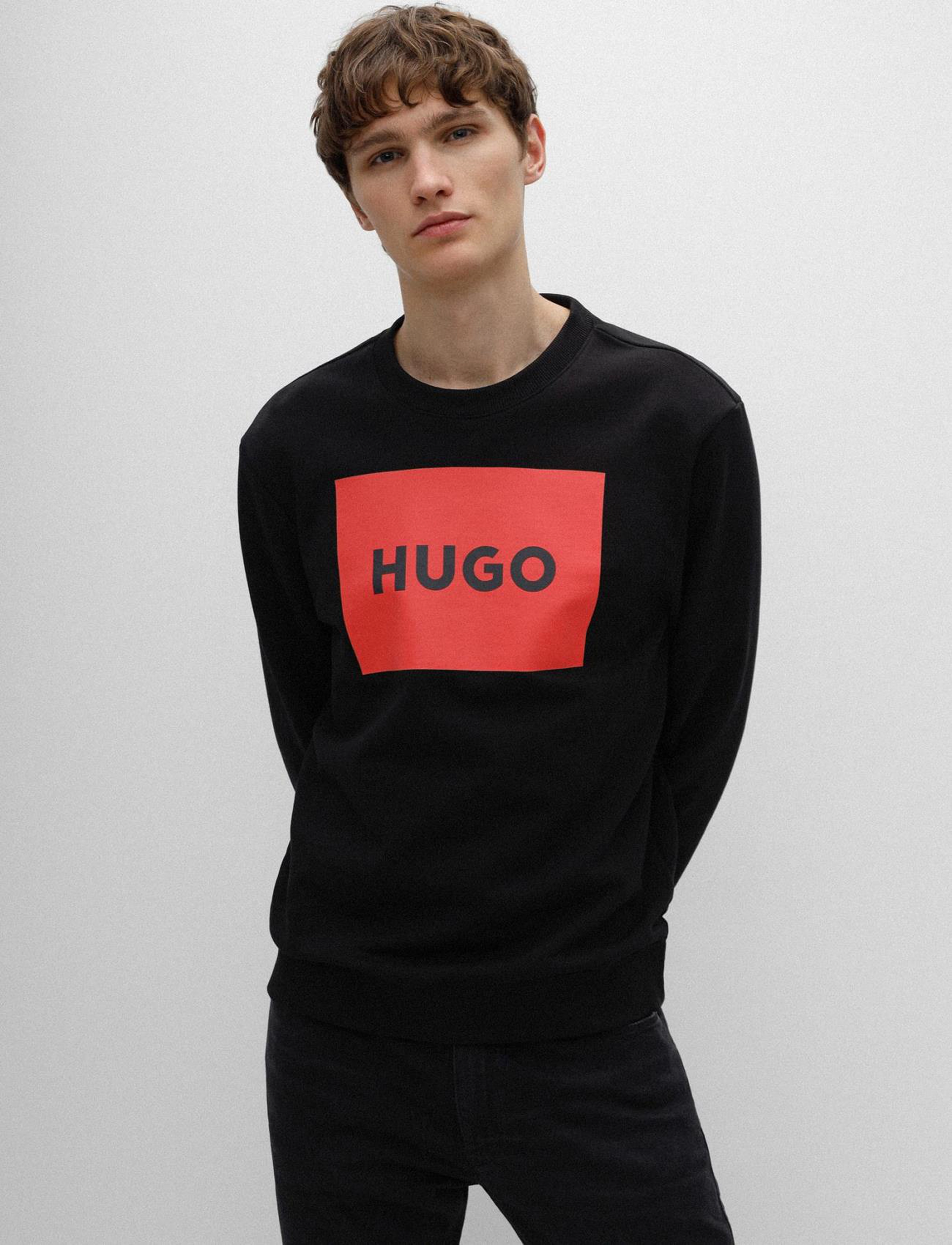 HUGO - Duragol222 - sweatshirts - black - 4