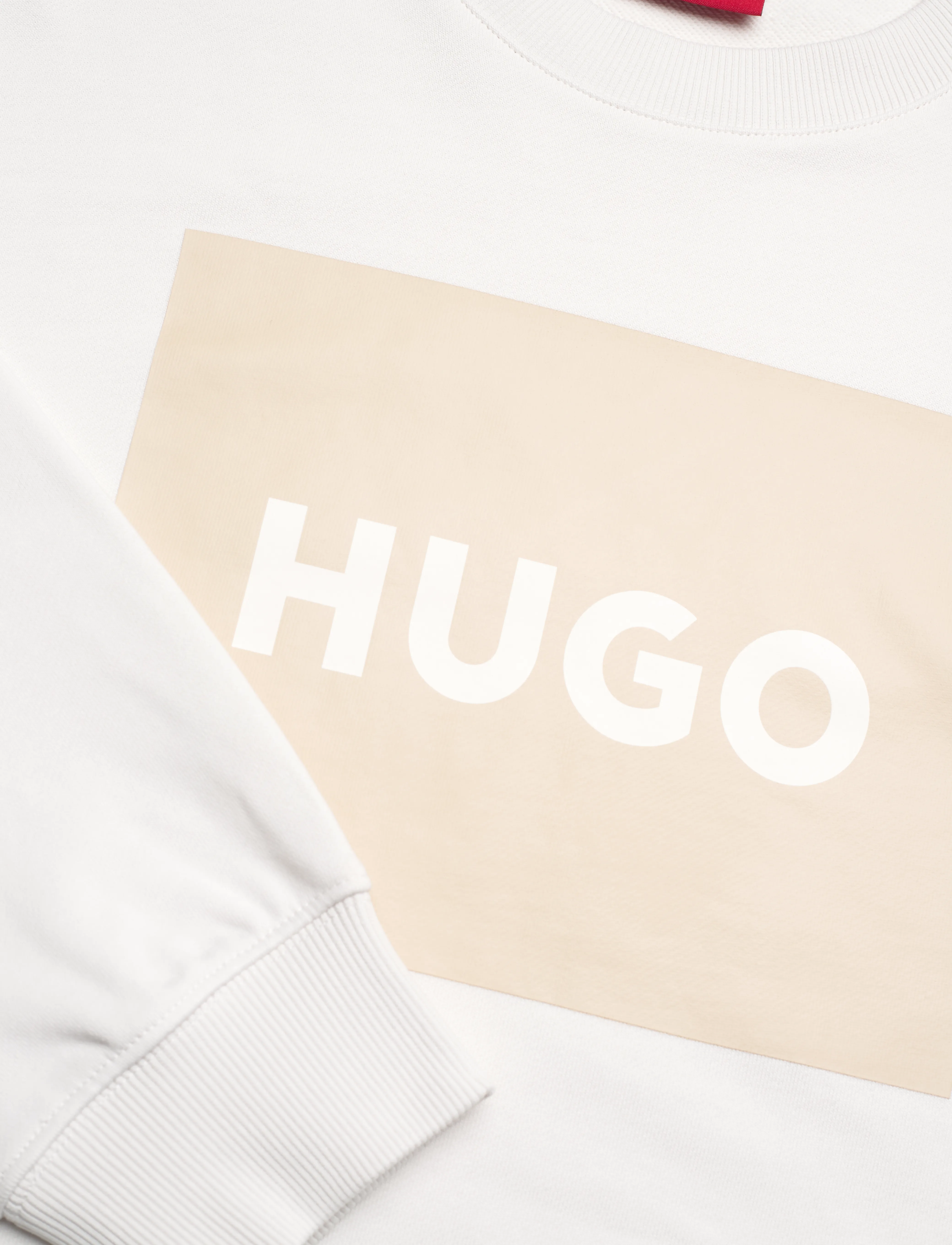 HUGO - Duragol222 - sweatshirts - open white - 2