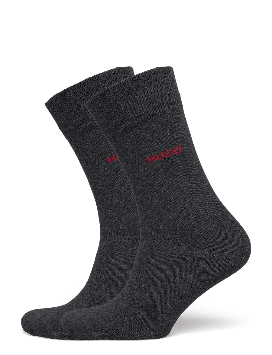 HUGO - 2P RS UNI CC - tennissocken - charcoal - 0