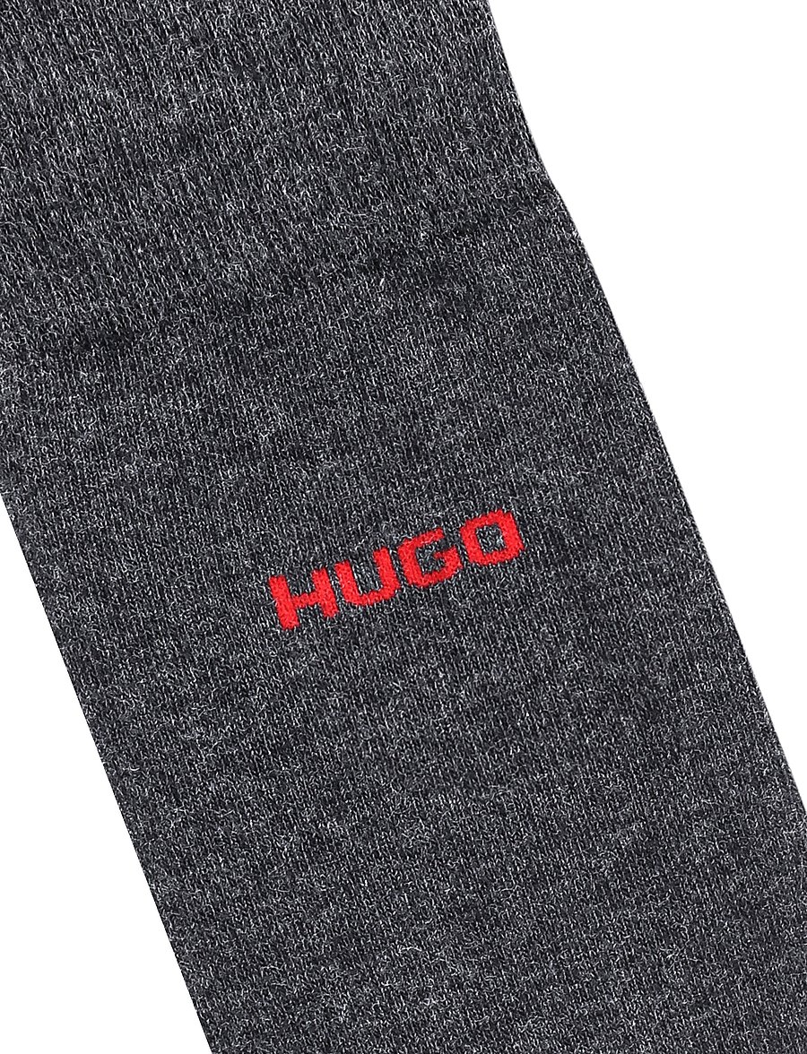 HUGO - 2P RS UNI CC - tennissocken - charcoal - 1