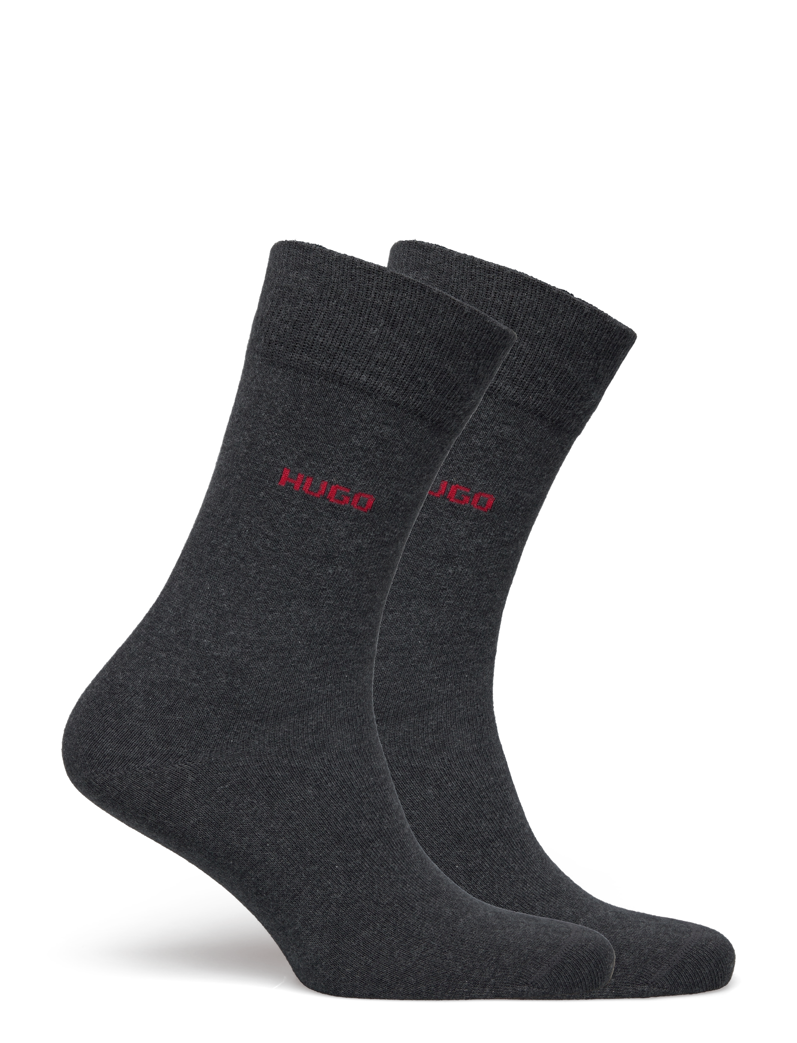 HUGO - 2P RS UNI CC - tennissocken - charcoal - 2