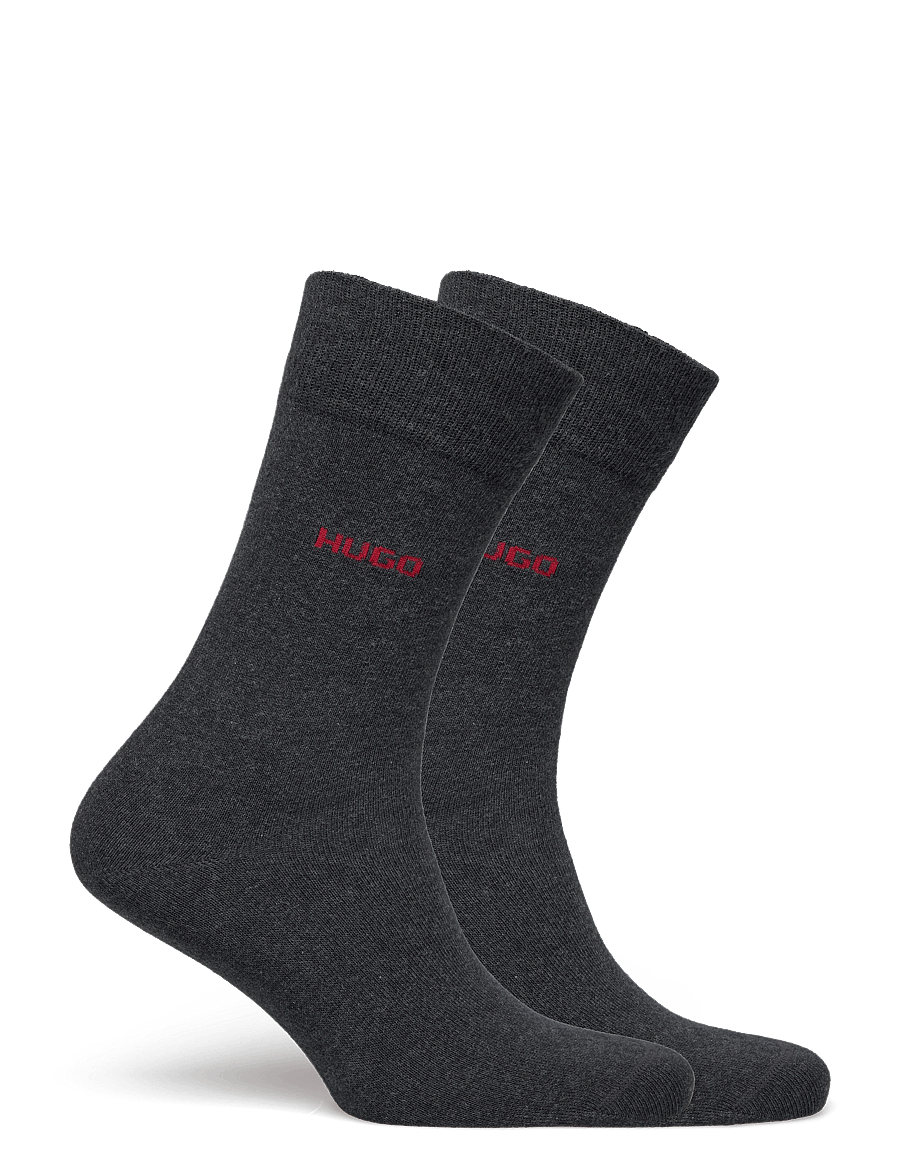 HUGO - 2P RS UNI CC - tennissocken - charcoal - 2