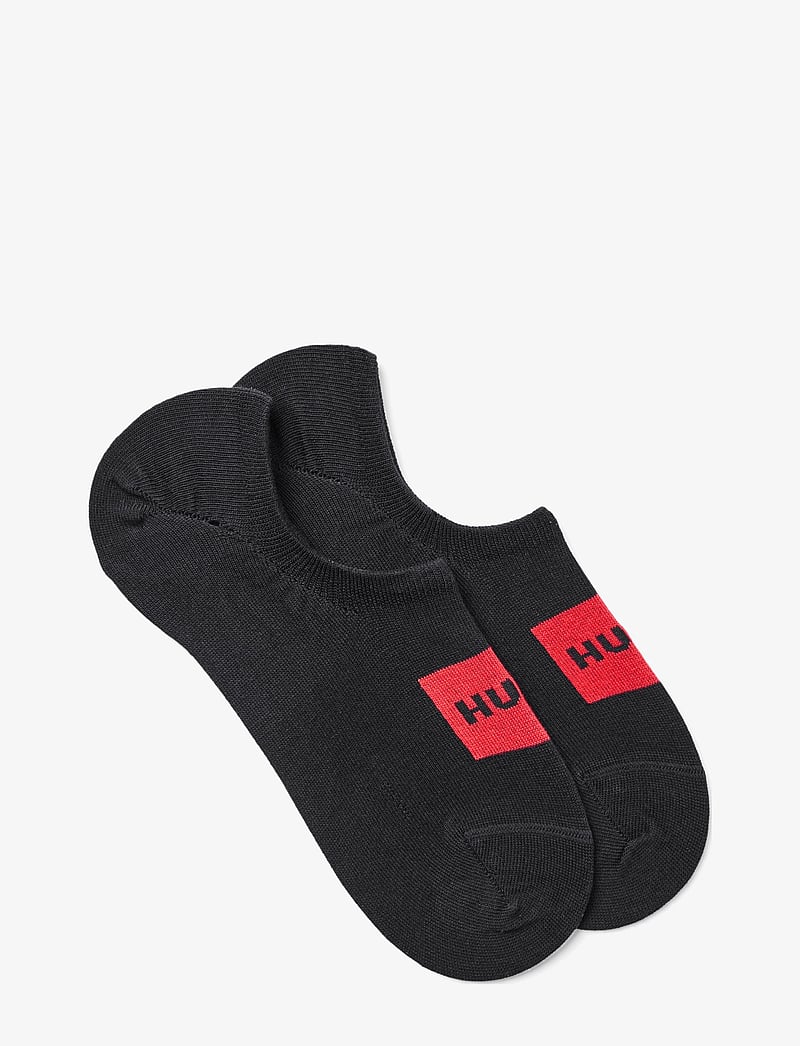 HUGO - 2P LOW CUT LABEL CC - sokkide mitmikpakk - black - 0