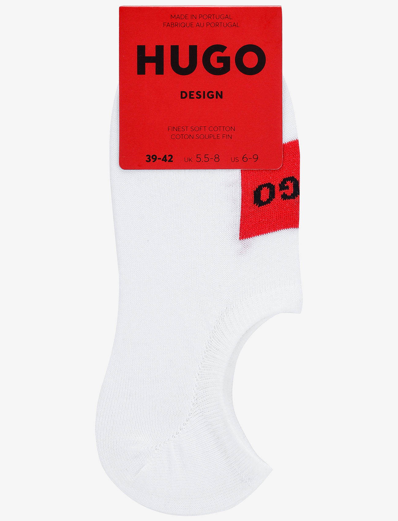 HUGO - 2P LOW CUT LABEL CC - laveste priser - white - 2