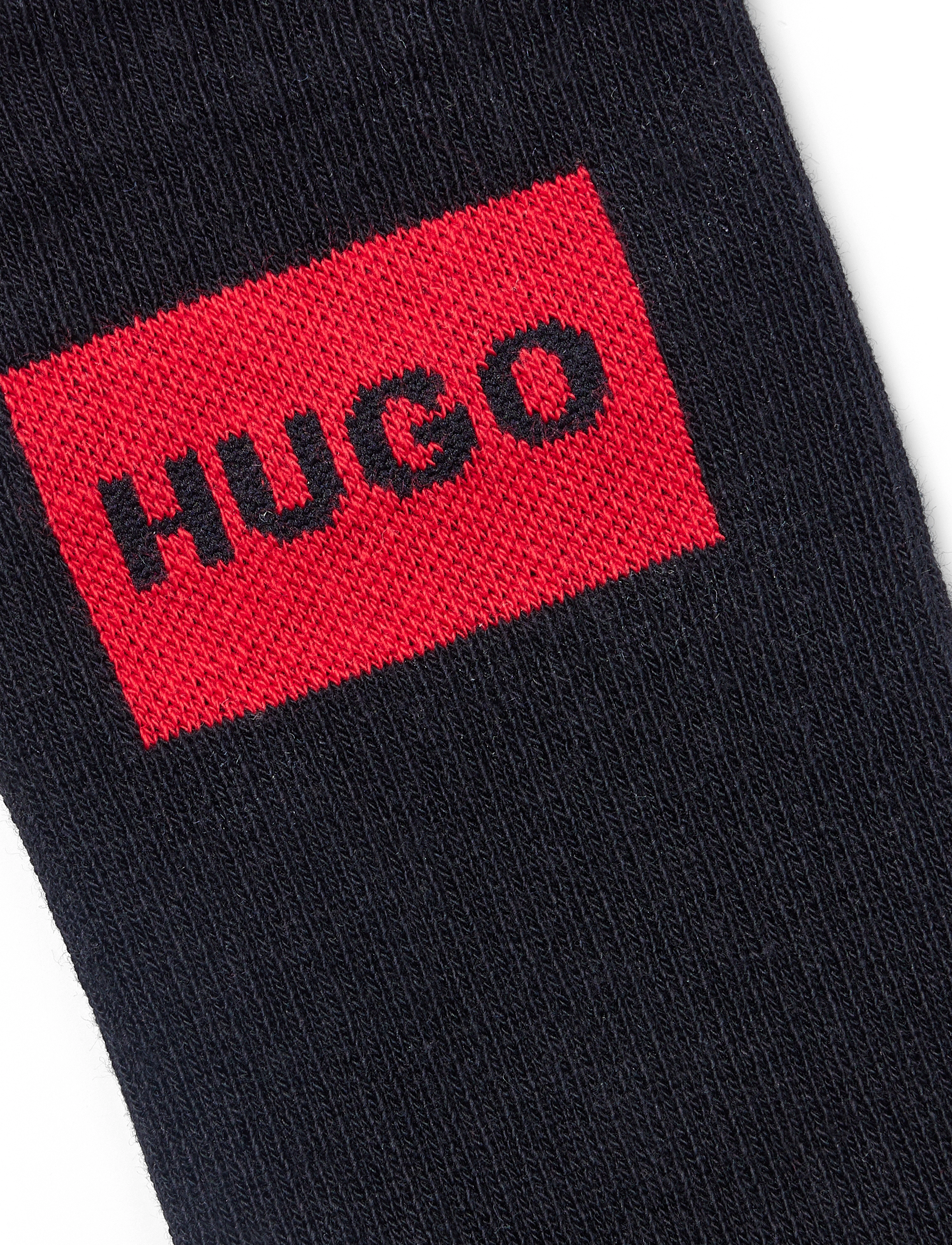 HUGO - 2P QS RIB LABEL CC - black - 3