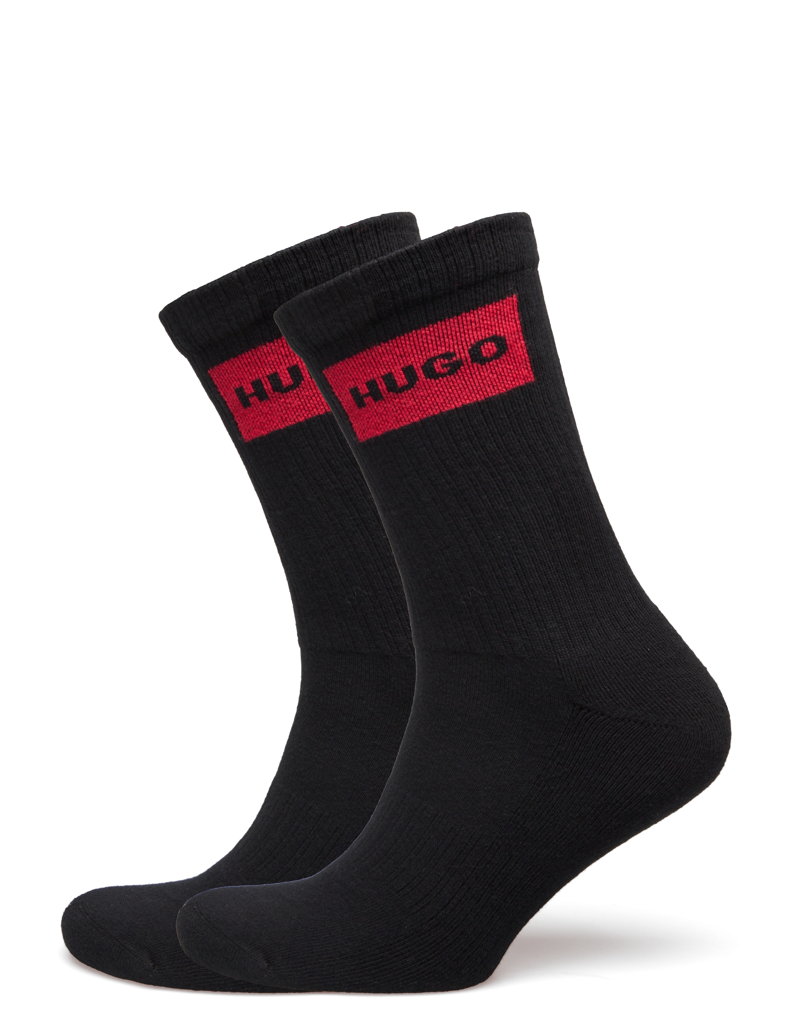 HUGO - 2P QS RIB LABEL CC - black - 0