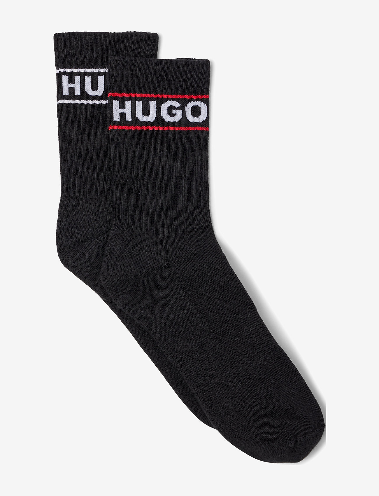 HUGO - 2P QS RIB LOGO CC W - black - 0