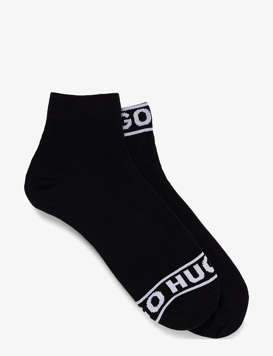 HUGO - 2P SH LOGO CC W - sneackersocken - black - 0