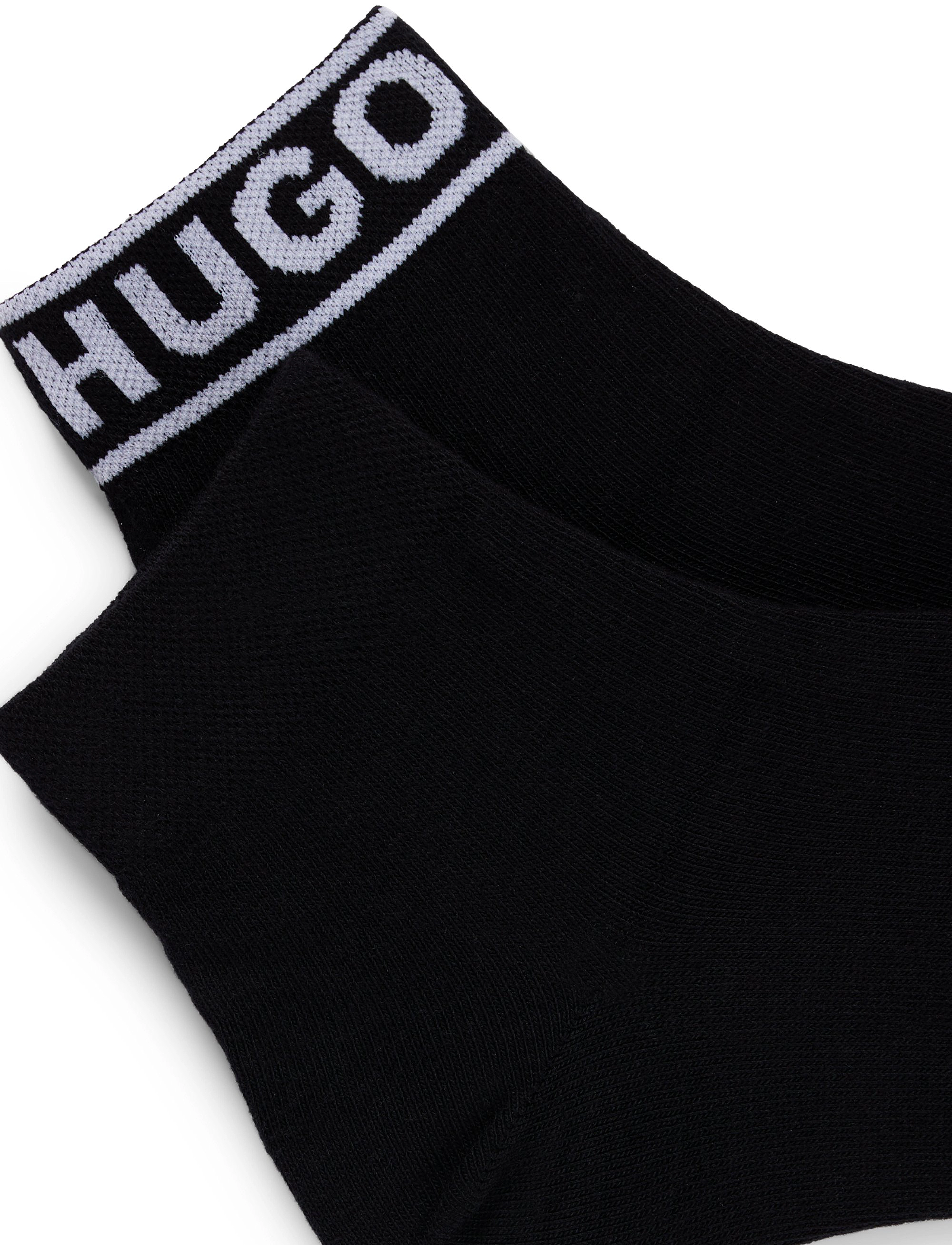 HUGO - 2P SH LOGO CC W - black - 2