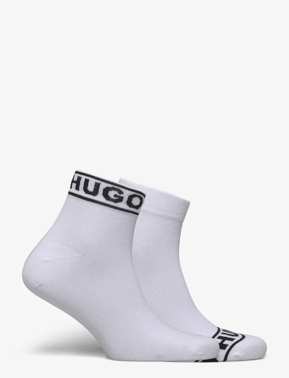 HUGO - 2P SH LOGO CC W - ankelstrømper - white - 2