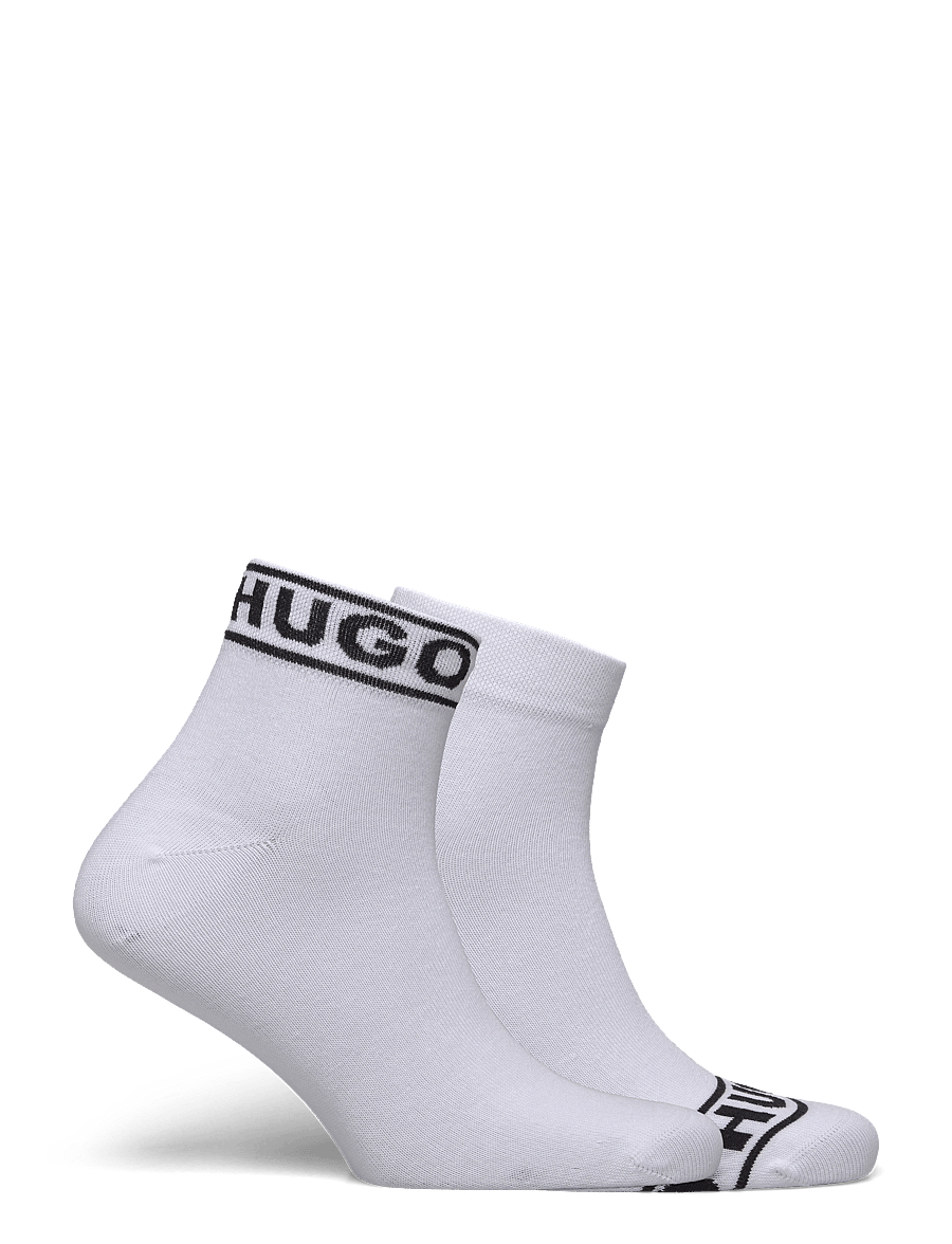 HUGO - 2P SH LOGO CC W - trumpos kojinaitės - white - 2