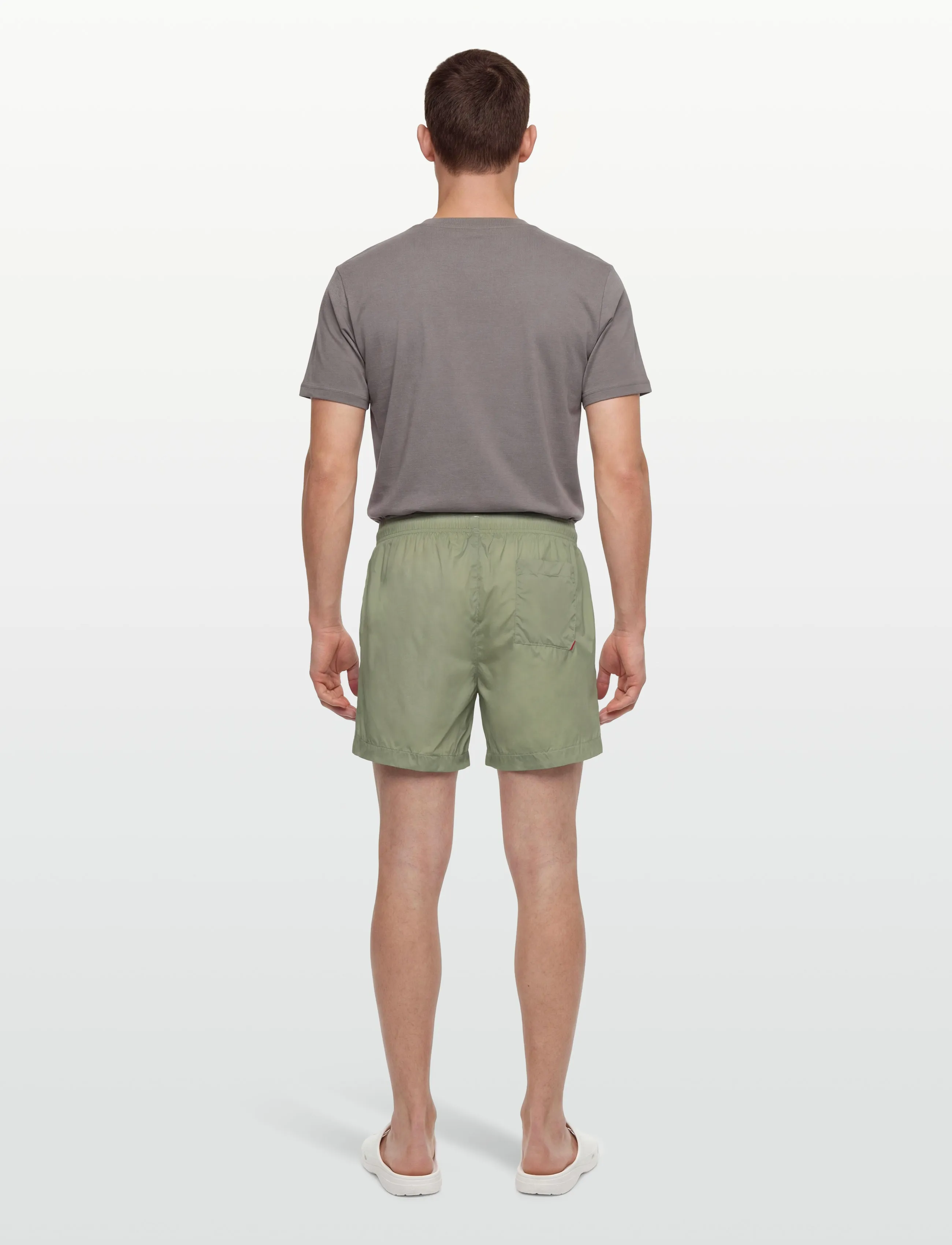 HUGO - HAITI - swim shorts - dark green - 4
