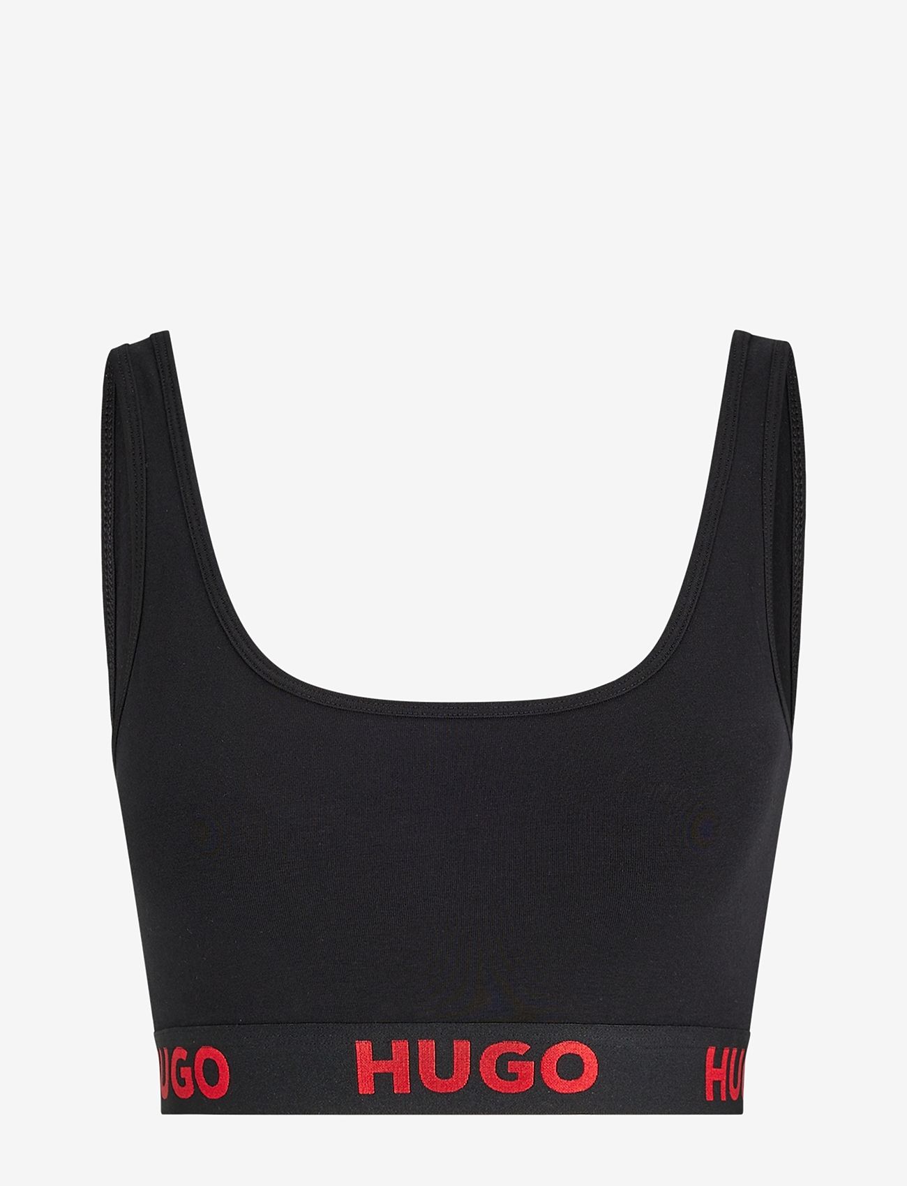 HUGO - BRALETTE SPORTY LOGO - singlet-bh-er - black - 1