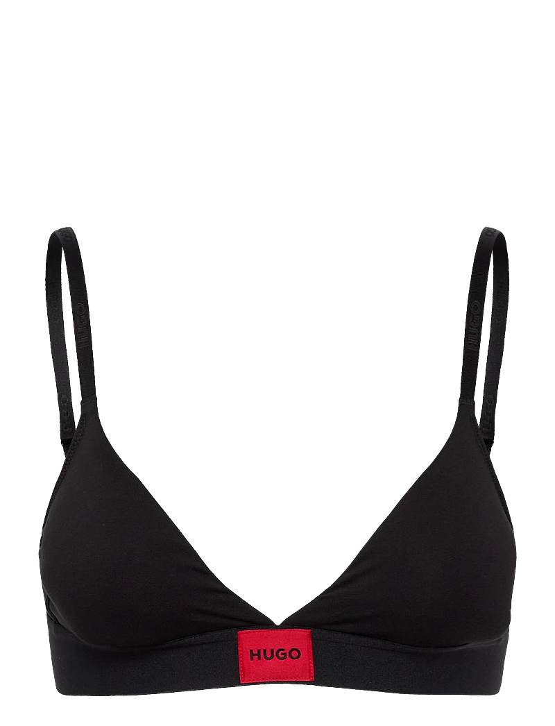 HUGO - TRIANGLE RED LABEL - rinnahoidja - black - 0