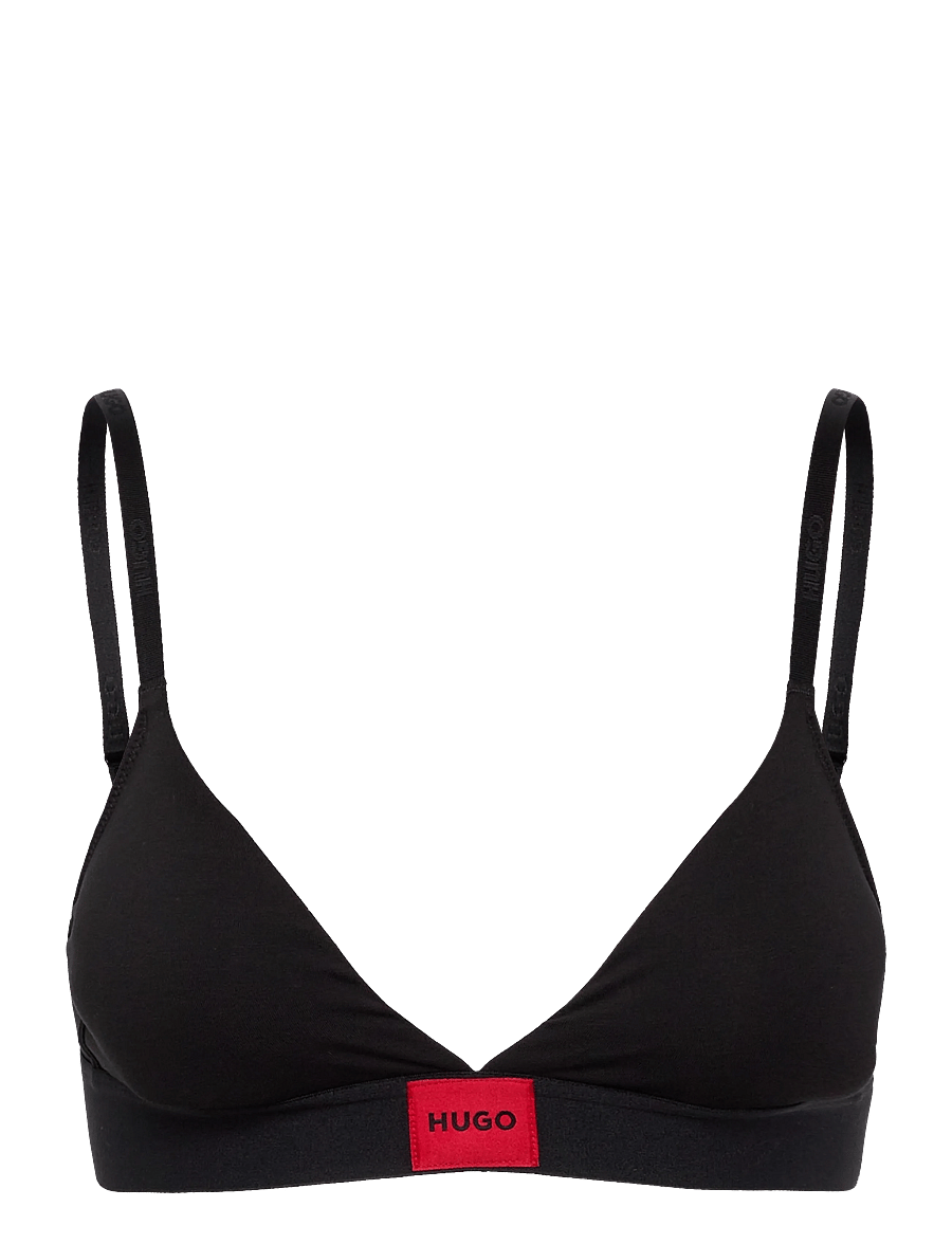 HUGO - TRIANGLE RED LABEL - rinnahoidja - black - 0