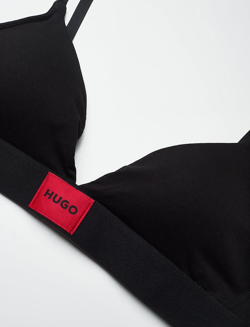 HUGO - TRIANGLE RED LABEL - rinnahoidja - black - 2